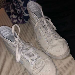 Vans High Tops (Women’s Size 8!) UNISEX X POSTED